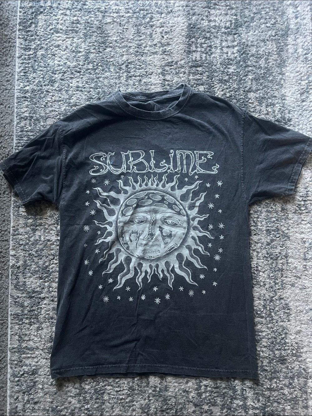 Sublime Black Short Sleeve Graphic Tee - Men's